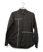 BLACK COMME des GARCONSブラック コムデギャルソン）の古着「マルチジップデザインジップシャツ」｜ブラック