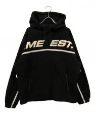 Supreme (シュプリーム) ポーラーテックハーフジップフーデッドスウェット ブラック サイズ:SIZE M