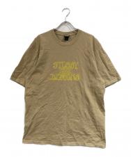 stussy (ステューシー) WES PALMS TEE PIGMENT DYED ベージュ サイズ:SIZE M