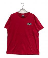 stussy (ステューシー) プリントTシャツ レッド サイズ:SIZE M