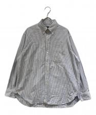 BEAMS PLUS (ビームスプラス) PALACE (パレス) ストライプシャツ ブルー サイズ:SIZE M