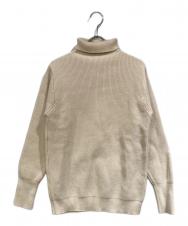 JIL SANDER+ (ジルサンダープラス) ハイネックニット ベージュ サイズ:SIZE32