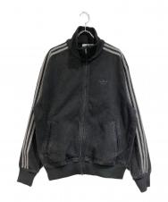 adidas (アディダス) デニムファイヤーバードトラックトップ ブラック サイズ:SIZE XL
