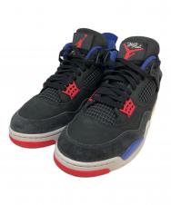 NIKE (ナイキ) AIR JORDAN 4 RETRO ブラック サイズ:SIZE 27㎝