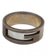 GUCCI (グッチ) カットアウトGリング シルバー サイズ:20号