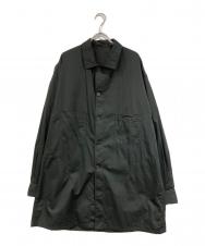 s'yte (サイト) ロングシャツジャケット ブラック サイズ:SIZE 3