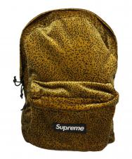 Supreme (シュプリーム) velvet backpack tan leopard ベージュ
