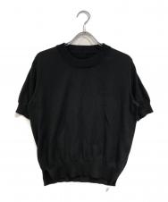 Maison Margiela (メゾンマルジェラ) 半袖ニット ブラック サイズ:SIZE M