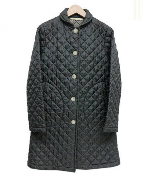 【中古・古着通販】Traditional Weatherwear (トラディショナルウェザーウェア) キルティングコート ブラック サイズ