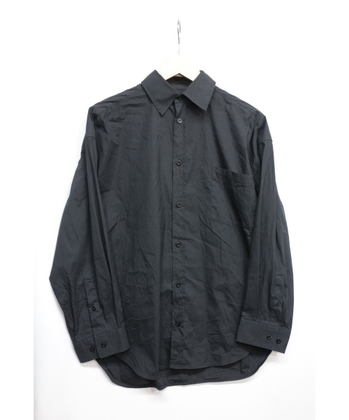 BALENCIAGA（バレンシアガ）BALENCIAGA (バレンシアガ) オーバーサイズL/Sシャツ ブラック サイズ:34の古着・服飾アイテム