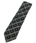 BURBERRY（バーバリー）の古着「ロゴ刺繍ネクタイ」｜ブラック