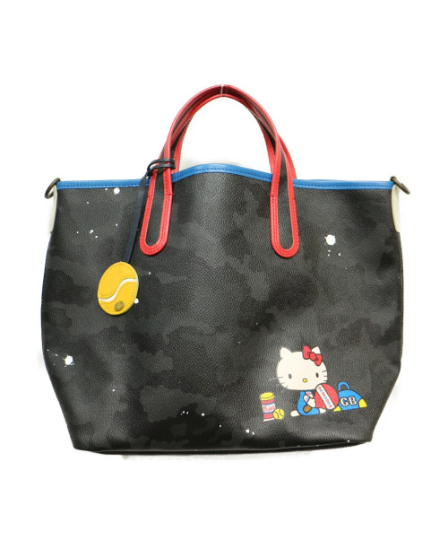 中古 古着通販 Gentil Bandit Demodee 2wayトートバッグ ブラック ブルー ブランド 古着通販 トレファク公式 Trefac Fashion