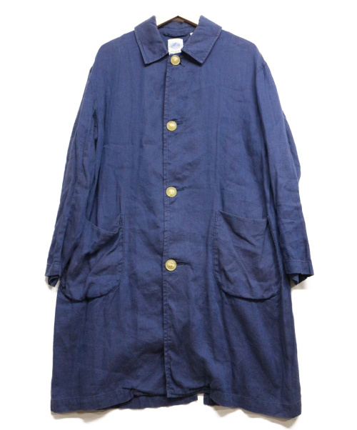 DANTON（ダントン）DANTON (ダントン) ショップコート ブルー サイズ:34の古着・服飾アイテム
