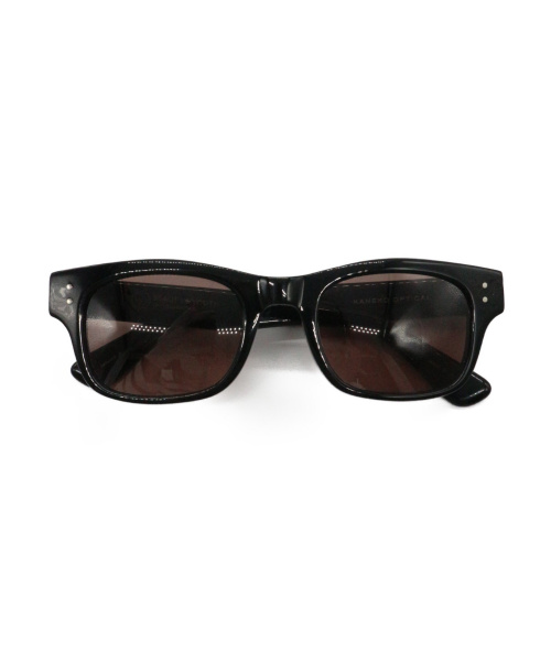 金子眼鏡（カネコメガネ）金子眼鏡 (カネコメガネ) celluloid ブラックの古着・服飾アイテム