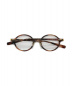 金子眼鏡 (カネコメガネ) セルロイドフレーム眼鏡 ブラウン KC-53：12800円