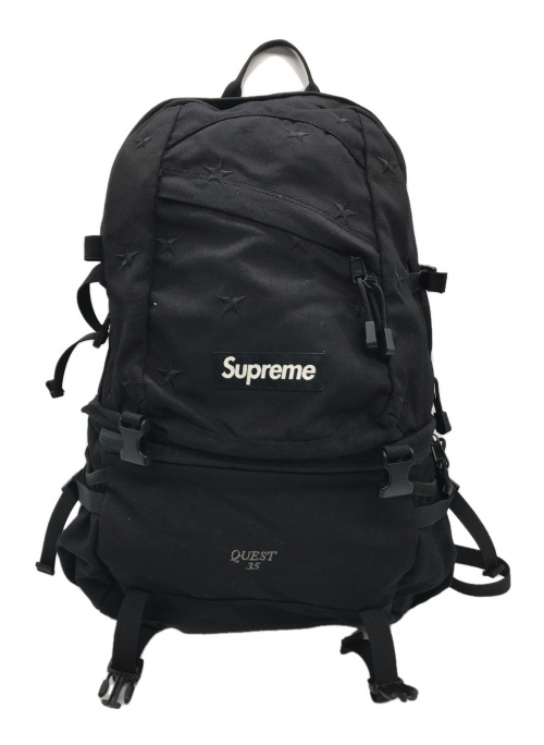 SUPREME（シュプリーム）SUPREME (シュプリーム) star backpack ブラックの古着・服飾アイテム