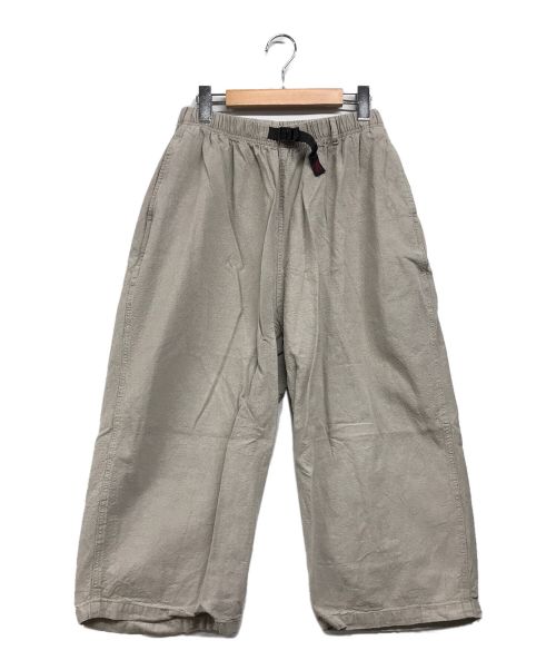 GRAMICCI（グラミチ）GRAMICCI (グラミチ) COTTON-LINEN BALLOON PANTS アイボリー サイズ:Fの古着・服飾アイテム