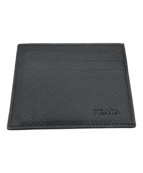 PRADA（プラダ）PRADA (プラダ) カードケース ブラックの古着・服飾アイテム