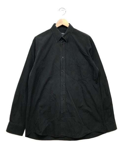 BALENCIAGA（バレンシアガ）BALENCIAGA (バレンシアガ) ワイドシャツ ブラック サイズ:38の古着・服飾アイテム