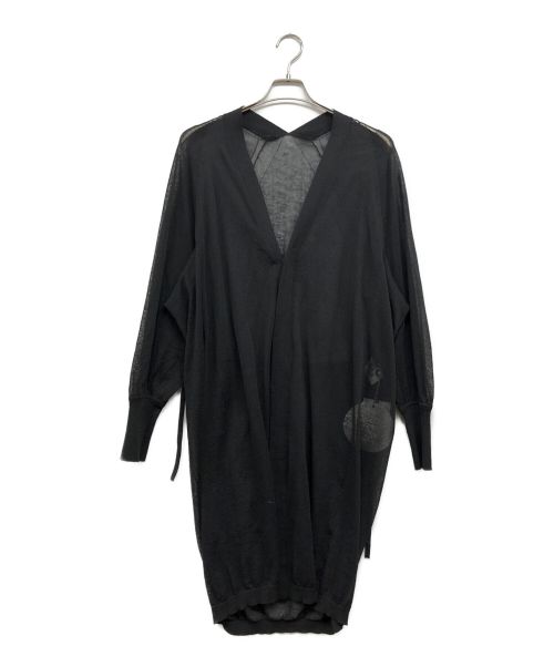 boussole（ブソル）boussole (ブソル) ガウンカーディガン ブラック サイズ:1の古着・服飾アイテム