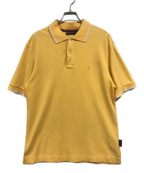 MONCLER（モンクレール）MONCLER (モンクレール) ポロシャツ イエロー サイズ:Ⅿの古着・服飾アイテム