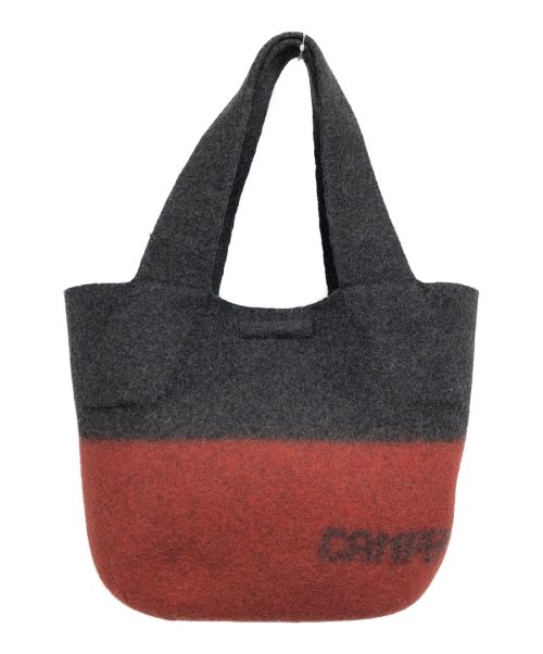 CAMPER（カンペール）CAMPER (カンペール) ウールハンドバッグ グレーの古着・服飾アイテム