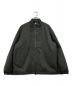 DESCENTE PAUSE（デサントポーズ）の古着「WOOL MIX STAND COLLAR ZIP UP BLOUSON」｜グレー
