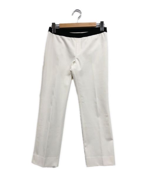 M・Fil（エムフィル）M・fil (エムフィル) センタープレスパンツ ホワイト サイズ:40の古着・服飾アイテム
