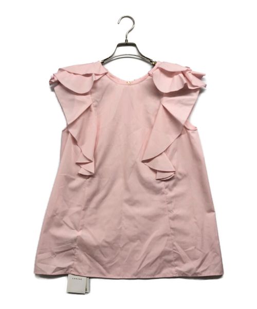CADUNE（カデュネ）CADUNE (カデュネ) スイートピーブラウス ピンク サイズ:36の古着・服飾アイテム