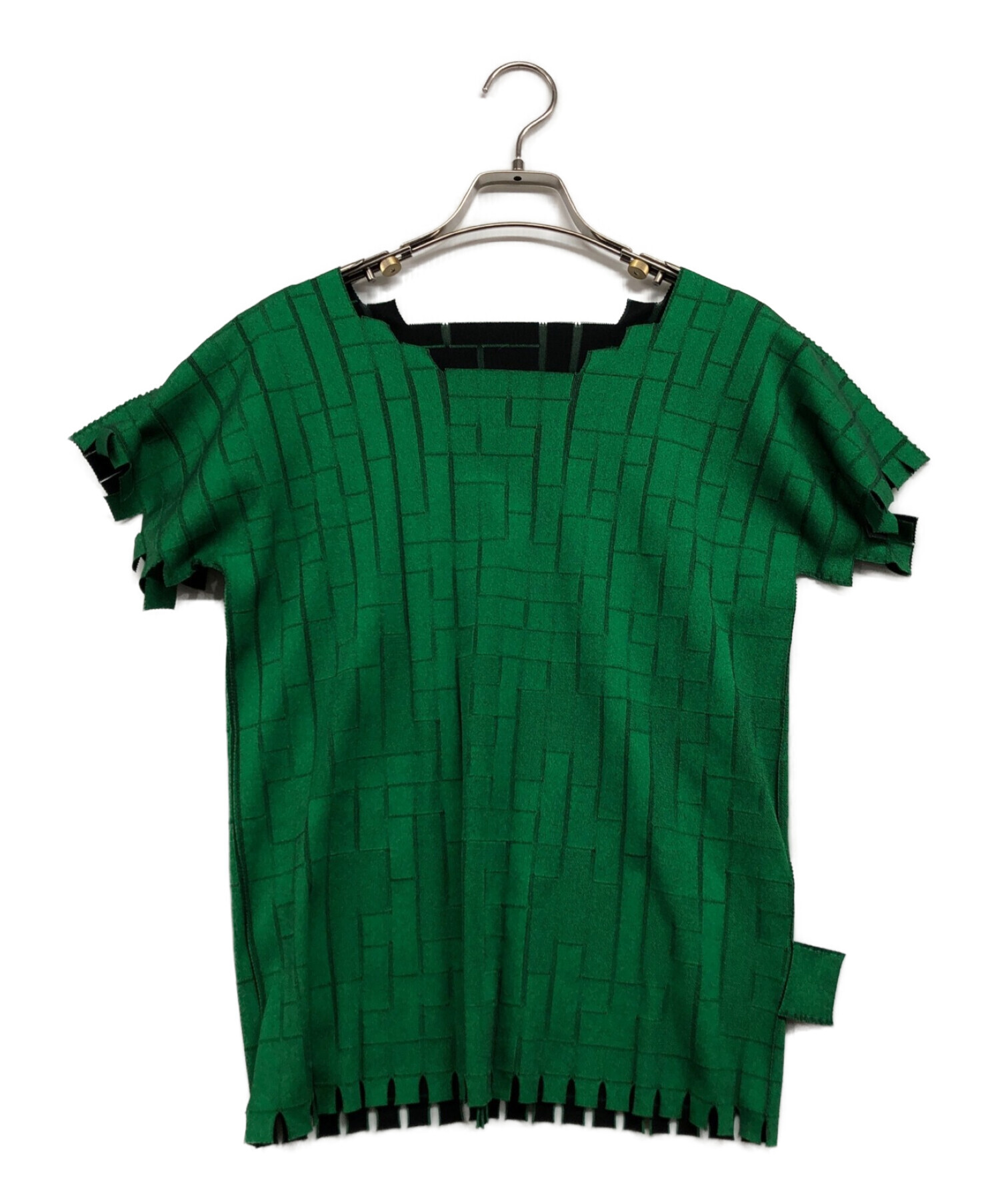 2022年ファッション福袋 プリーツプリーズ　グリーン　半袖 Tシャツ/カットソー(半袖/袖なし)