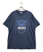 KENZO（）の古着「タイガーTシャツ」｜ネイビー
