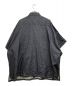 GROUND Y (グラウンドワイ) ドルマン半袖ビッグシャツ インディゴ サイズ:3：8800円