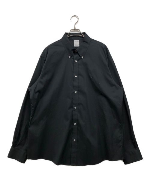 BROOKS BROTHERS（ブルックスブラザーズ）BROOKS BROTHERS (ブルックスブラザーズ) ボタンダウンシャツ ブラック サイズ:XLの古着・服飾アイテム