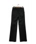 JOHN LAWRENCE SULLIVAN (ジョンローレンスサリバン) wool straight trousers ブラック サイズ:44：11800円