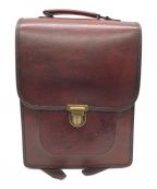 BEARA BEARAベアラ ベアラ）の古着「Small Vintage Leather Backpack」｜ブラウン