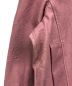 中古・古着 HELMUT LANG (ヘルムートラング) ラムレザーボンバージャケット ピンク サイズ:P：12800円