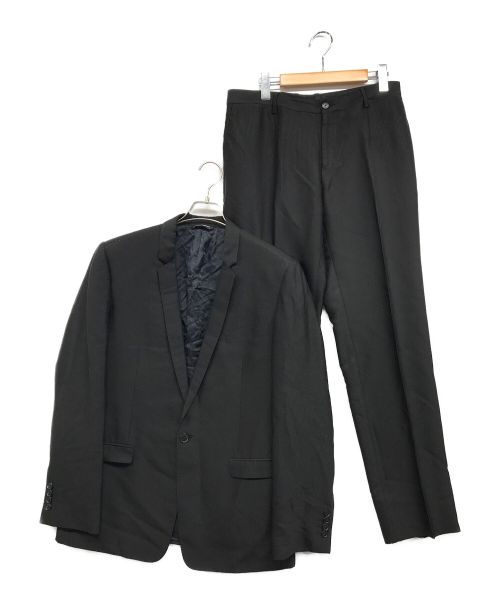 DOLCE & GABBANA（ドルチェ＆ガッバーナ）DOLCE & GABBANA (ドルチェ＆ガッバーナ) セットアップスーツ ブラック サイズ:50の古着・服飾アイテム