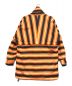 Casely-Hayford (ケイスリーヘイフォード) スタンドカラーコート オレンジ×ブラック サイズ:XS：13800円