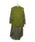 AMERI (アメリ) MANY WAY VEST LAYERED SHIRT DRESS グリーン サイズ:Ⅿ：6000円