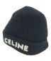 CELINE（セリーヌ）の古着「アンゴラウールニット帽」｜ブラック