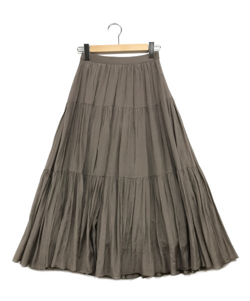 ANAYI（アナイ）ANAYI (アナイ) ティアードスカート グレー サイズ:36の古着・服飾アイテム