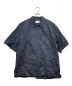 KUON（クオン）の古着「S/Sシャツジャケット」｜ネイビー