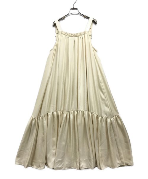 Ameri（アメリ）AMERI (アメリ) MEDI SILKY STRAP DRESS ホワイト サイズ:Ⅿの古着・服飾アイテム
