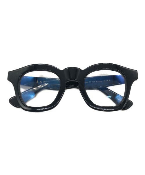 SAN SELF（サン セルフ）SAN SELF (サン セルフ) 眼鏡 ブラック サイズ:45-24の古着・服飾アイテム