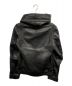 Haruf (ハルフ) レザージャケット ブラック サイズ:Ⅿ：8800円