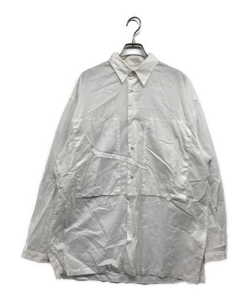 E.TAUTZ（イートーツ）E.TAUTZ (イートーツ) CORE LINEMAN SHIRT ホワイト サイズ:Sの古着・服飾アイテム