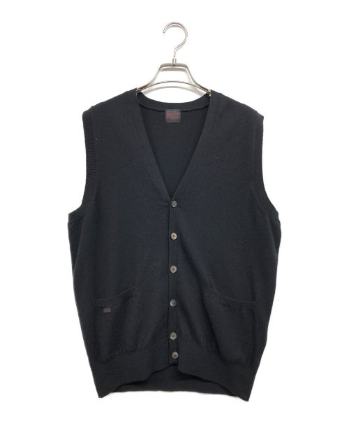 PAPAS（パパス）PAPAS (パパス) ウールベスト ブラック サイズ:なしの古着・服飾アイテム