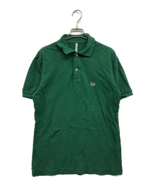 SCYEBASICS（サイベーシックス）SCYEBASICS (サイベーシックス) ポロシャツ グリーン サイズ:38の古着・服飾アイテム