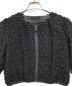 TO BE CHIC (トゥービーシック) 3Dレース刺繍ジャケット ブラック サイズ:40：7000円