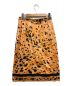 LEONARD (レオナール) レオパード柄スカート オレンジ サイズ:不明：6800円